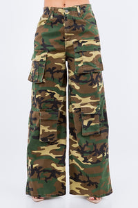 Utility Cargo Pants in Camo