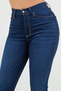 Judy Boot Cut Jean in Dark Denim