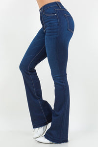 Judy Boot Cut Jean in Dark Denim