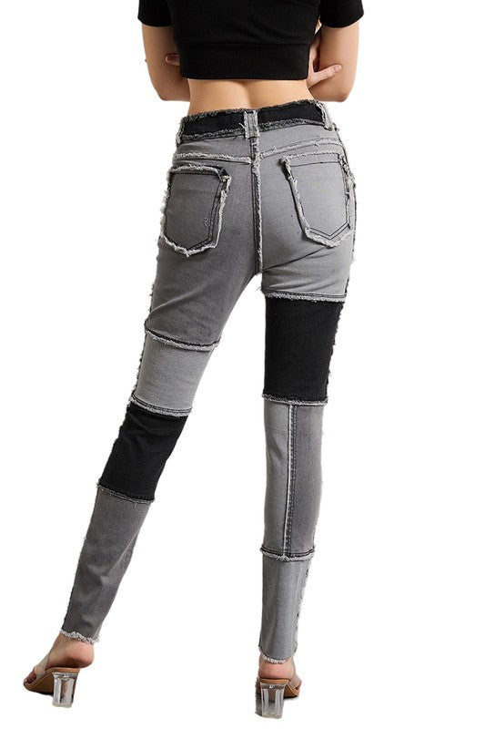 WOMEN FASHION SKINNY DENIM JEANS