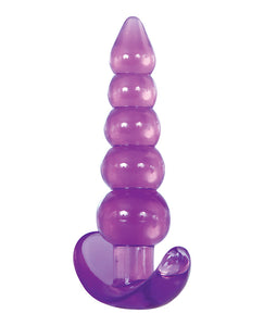 Adam & Eve Bumpy Delight Anal Plug - Purple