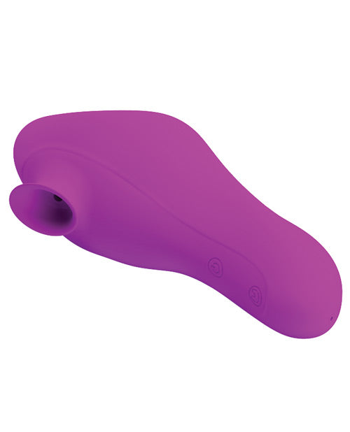 Pretty Love Magic Fish 12 Function Clitoral Suction Stimulator - Fuchsia