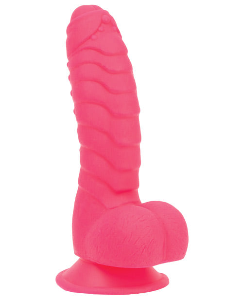 Addiction Tom 7" Dildo - Hot Pink