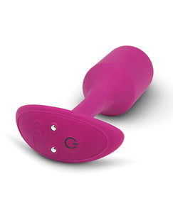 B-vibe Vibrating Weighted Snug Plug Xl