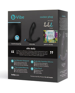 B-vibe Rocker Plug - Black