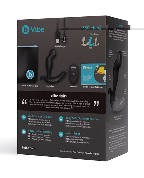 b-Vibe 360 Plug - Black