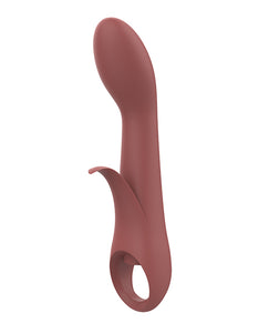 NUDE Sierra Rechargeable G-Spot Duo Vibrator - Peach