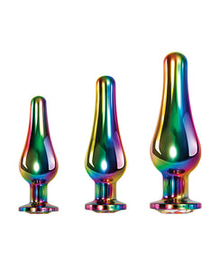 Evolved Rainbow Metal Plug Set