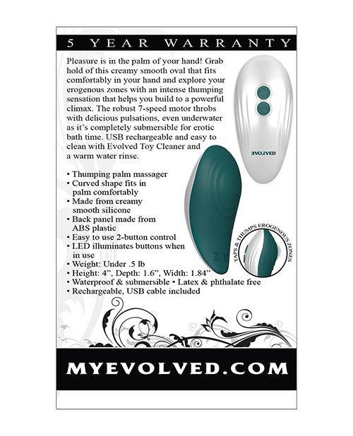 Evolved Palm Pleasure - Teal