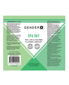 Gender X Flavored Lube - Spa Day