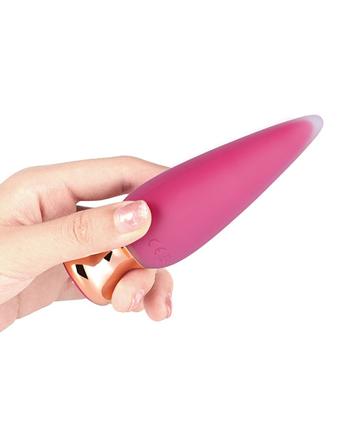 Doro Plus Vibrating Anal Plug With Remote Control - Pink