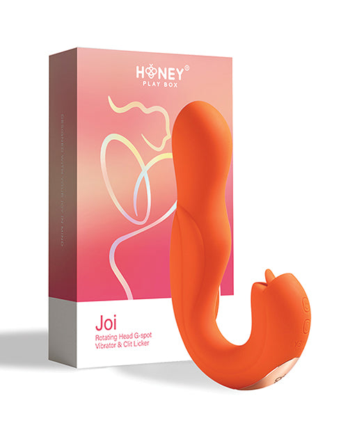 Joi Pro Rotating Head G-spot Vibrator & Clit Licker W/remote