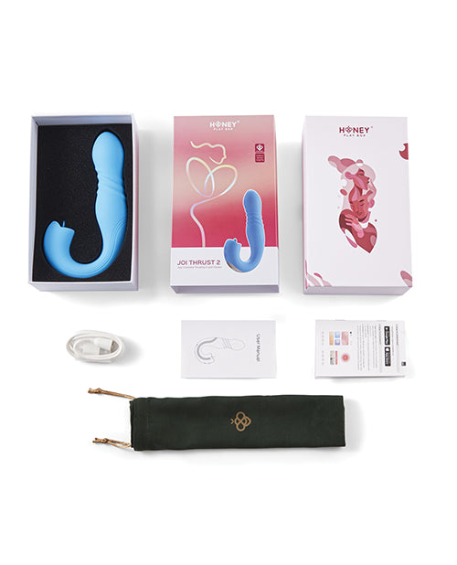 Joi Thrust 2 Thrusting G-Spot Vibrator & Clit Licker