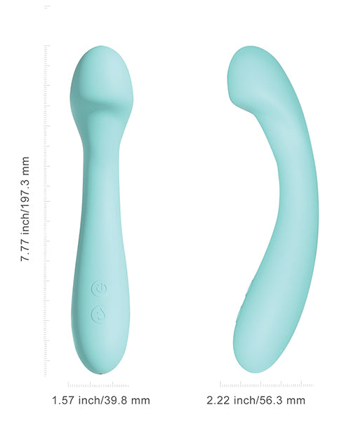 Delyte G-Spot Vibrator - Mint Green