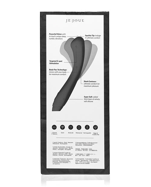 Je Joue Juno Flex G Spot Vibrator - Black