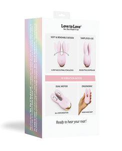 Love to Love Hear Me Flexible Ear Stim - Baby Pink