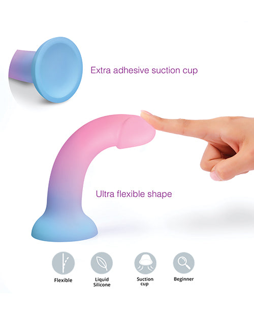 Love To Love Curved Suction Cup Dildolls Utopia - Asst Colors