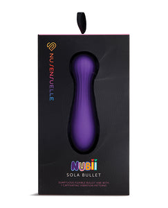 Nu Sensuelle Sola Nubii Flexible Bullet