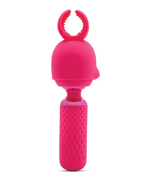 Nu Sensuelle Harlow Mini Wand w/Masturbator Attachment