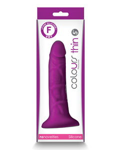 Colours Pleasures 5" Thin Dildo