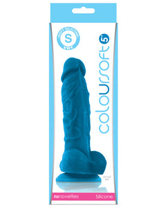 "Coloursoft 5"" Silicone Soft Dildo"