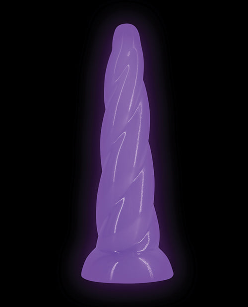 Firefly Siren Glow in the Dark Dildo - Purple