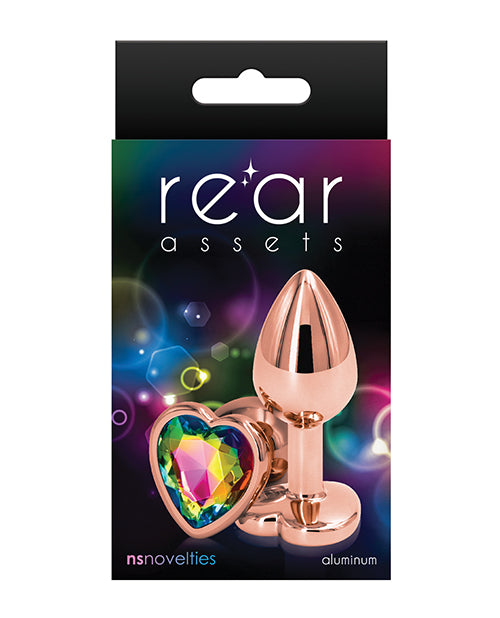 Rear Assets Rose Gold Heart Small