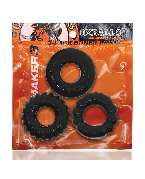 Oxballs Bonemaker 3 Pack Cockring Kit -