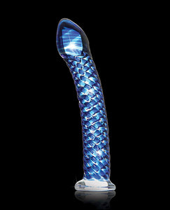 Icicles No.Hand Blown Glass - Clear W/ridges