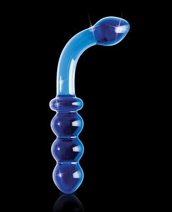 Icicles  No. 31 Hand Blown Glass - Blue G Spot