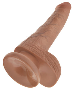 "King Cock 6"" Cock W/balls"