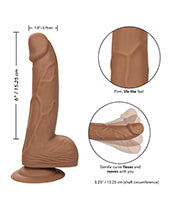 Silicone Studs 6" Dildo