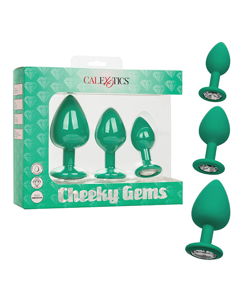 Cheeky Gems 3 Pc Plug Set