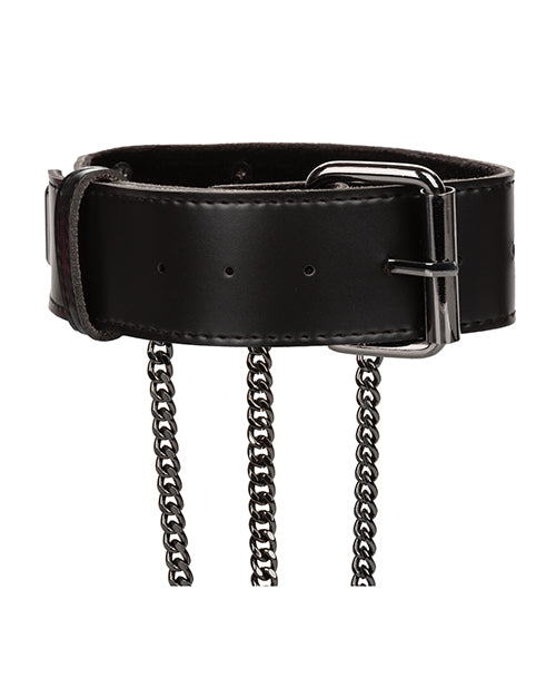 Euphoria Collection Plus Size Multi Chain Collar Harness