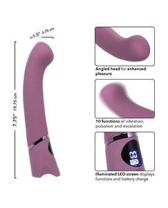 Orgasmatron Digital G-Wand Vibrator - Purple