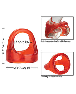 Colt Snug Xl Tugger Enhancer Ring - Red