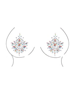 Shots Bliss Dazzling Nipple Bling  Sticker O/s