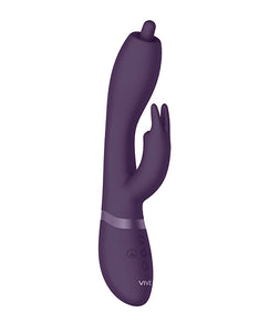 Shots Vive Nilo Pinpoint Rotating G-spot Rabbit - Purple