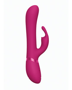 Shots Vive Chou G-spot Rabbit W/interchangeable Clitoral Attachments - Pink