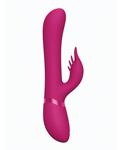 Shots Vive Chou G-spot Rabbit W/interchangeable Clitoral Attachments - Pink