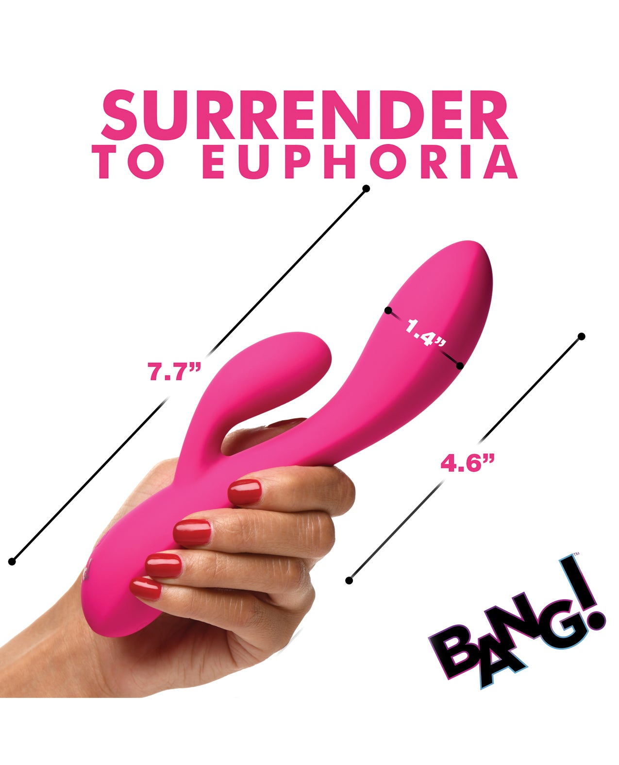 Bang! 10X Flexible Silicone Rabbit