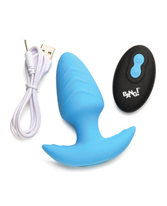 Bang! Rotating & Vibrating Tapered Butt Plug w/Remote