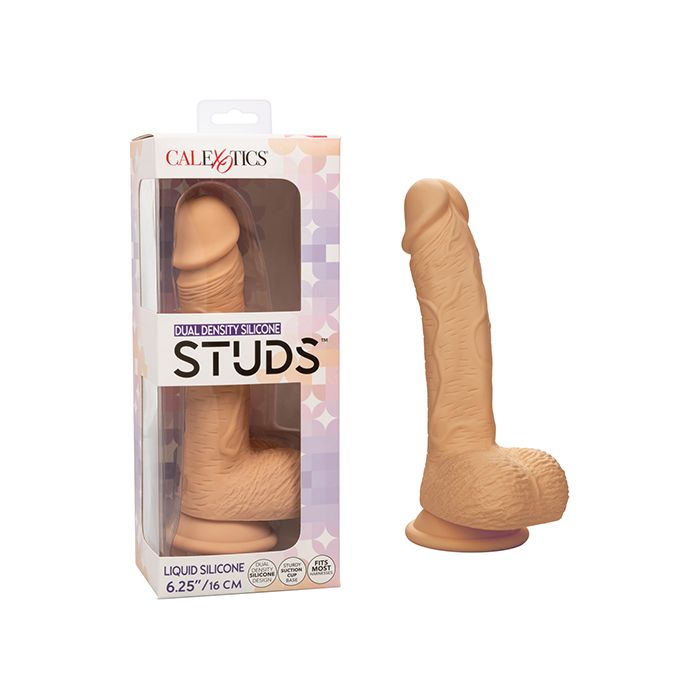 Studs Dual Density Silicone Dildo