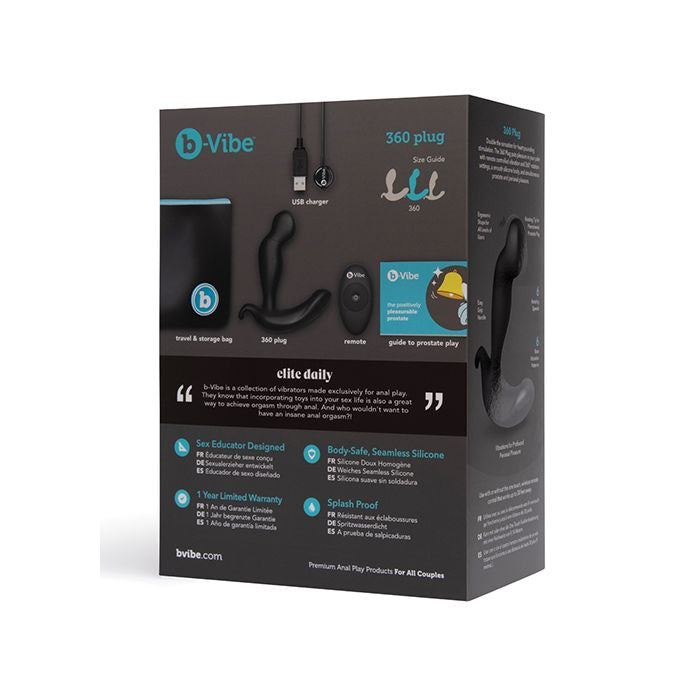 b-Vibe 360 Plug - Black