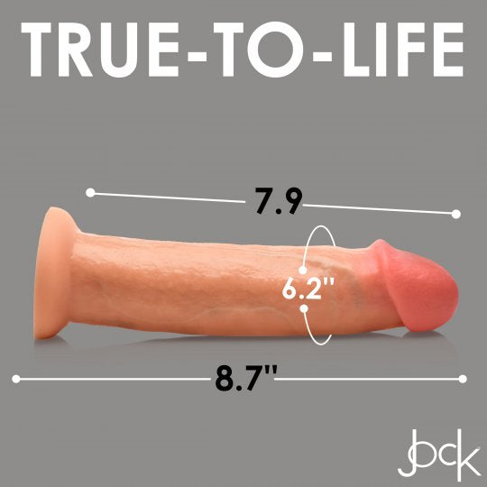 Real Skin Silicone Dildo - 8.5 Inch