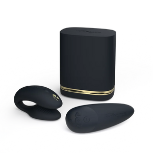 We-vibe Chorus / Womanizer Premium 2 Golden Moments Collection 2023 - Black/gold