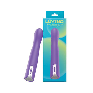 Luv Inc. G-Spot Vibrator w/Moving Beads - Purple