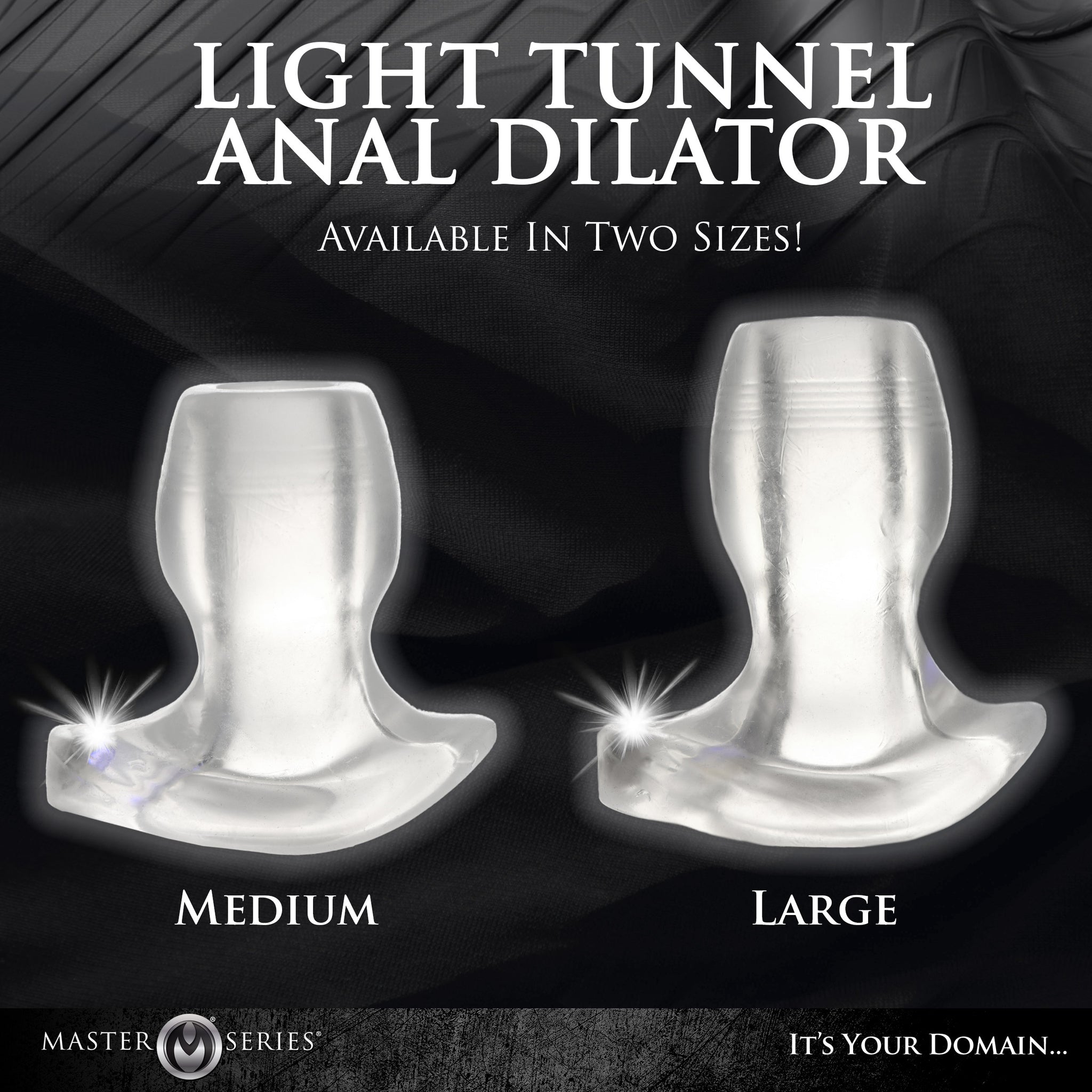 Light-tunnel Light-up Anal Dilator - Large