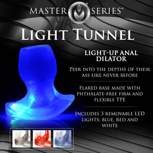 Light-tunnel Light-up Anal Dilator - Medium