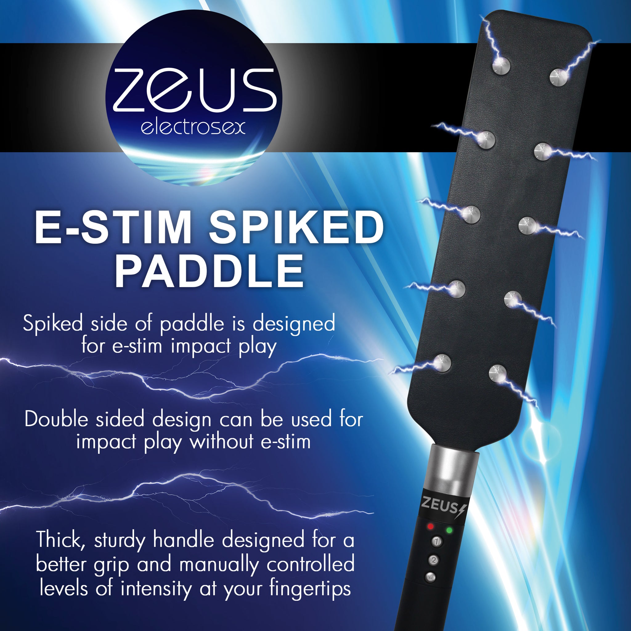 E-stim Spiked Paddle